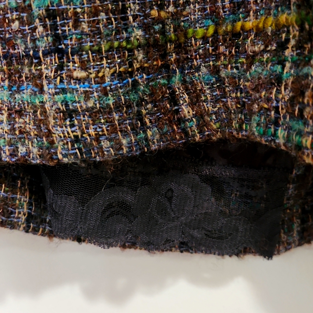 Chic Plaid Strapless Dress - Picture 6 of 6